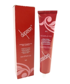 Lisap Diapason Professionale Haar Farbe Coloration Creme Permanent 100ml - 05/5 Light Brwon Red / Hellbraun Rot