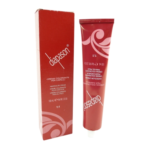 Lisap Diapason Professionale Haar Farbe Coloration Creme Permanent 100ml - 05/5 Light Brwon Red / Hellbraun Rot