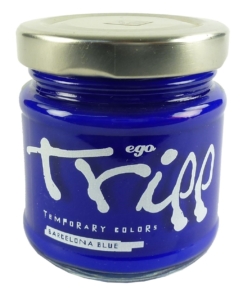 Dutch BTY Ego Tripp Temporary Colors Temporäre Haar Farbe Spülung 100ml - Barcelona Blue