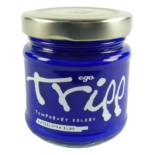 Dutch BTY Ego Tripp Temporary Colors Temporäre Haar Farbe Spülung 100ml - Barcelona Blue