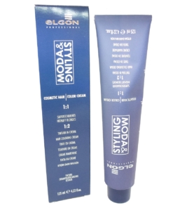 Elgon Professional Moda Styling Color Cream 125ml Haar Farbe Coloration Creme - 04/36 Mahogany Golden Brown / Castano Dorato Mogano