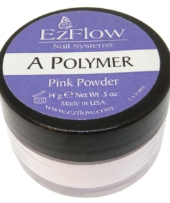 Ez Flow A Polymer Powder Acryl Pulver Maniküre Nail Art Nagel Pflege 14g - Pink Powder