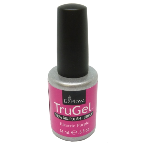 Ez Flow TruGel Gel Polish LED UV Nagel Lack Farbe Maniküre Lacquer 14ml - Electric Purple