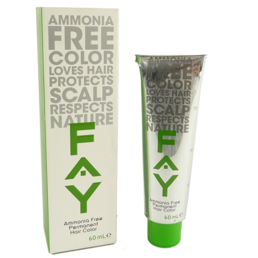 FAY Color Coloration Permanent 60ml Haar Farbe Creme Pflege ohne Ammoniak - 04.4