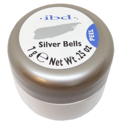IBD Color Gel Nagel Lack Farbe Maniküre Make Up 7g - Silver Bells