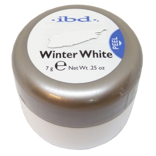 IBD Color Gel Nagel Lack Farbe Maniküre Make Up 7g - Winter White