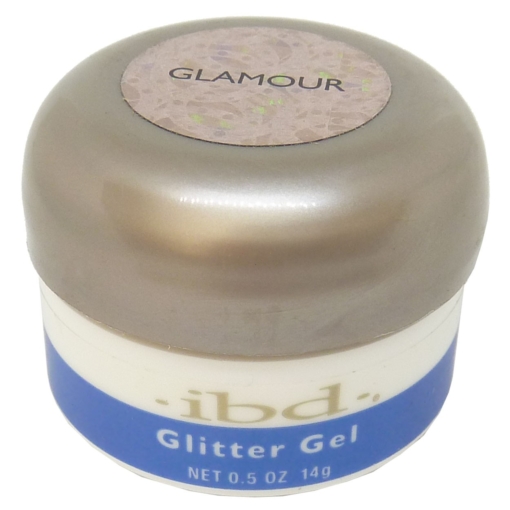 IBD Glitter Gel Glamour Nagel Lack Farbe Maniküre Pflege Nail Art Polish 14ml