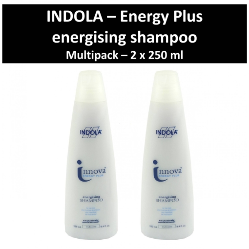 Indola - Innova Energy Plus - energising Shampoo - Haar Pflege Wäsche 2x250 ml