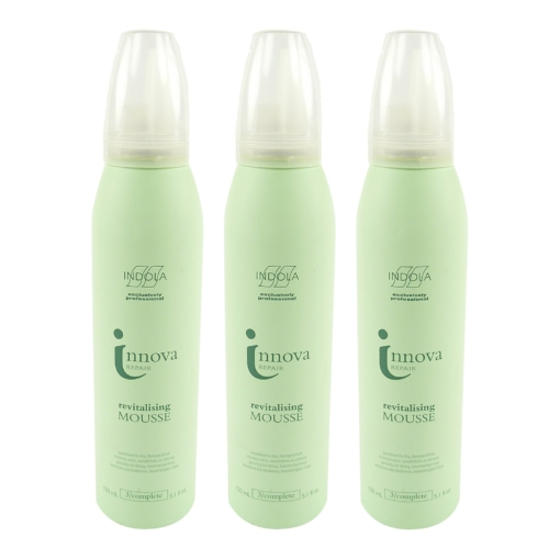 Indola Innova Repair Revitalising Mousse Haar Schaum Reparatur Multipack 3x150ml