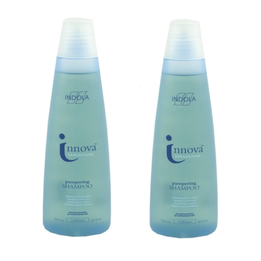 Indola Innova Sensations Pampering Shampoo Haar Pflege Wäsche - 2x250 ml
