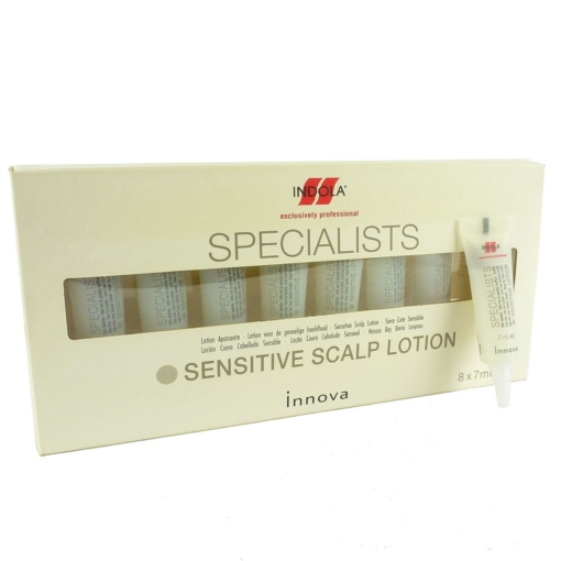 Indola Specialists Sensitive Scalp Lotion Haar Kopfhaut Pflege Serum 8x7ml