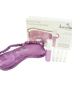 Jean DArcel Eye Care Set Anti Aging Augen Pflege Set Kaviar Gel Schlafmaske