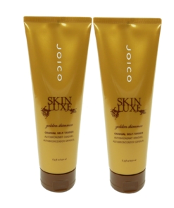 Joico SKIN LUXE Golden Shimmer Self Tanner Selbst Bräunungs Lotion - 2 x 250 ml