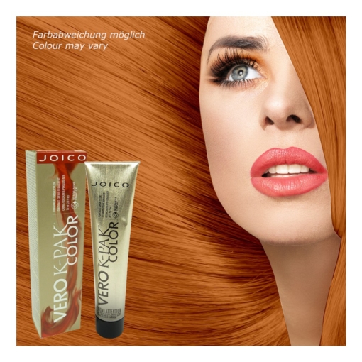 Joico - Vero K-PAK Color 8RG Medium Red Gold Permanente Creme Haar Farbe 3x74ml