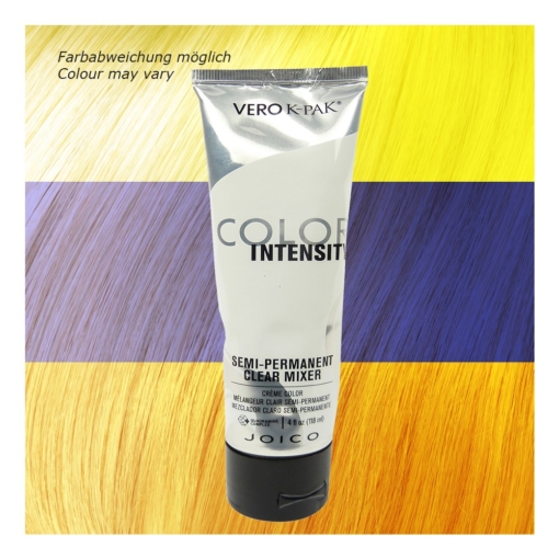 Joico Vero K-PAK Color Intensity - Semi Permanent Strähnen Haar Farbe - 118ml - Clear Mixer / Klar Mixer