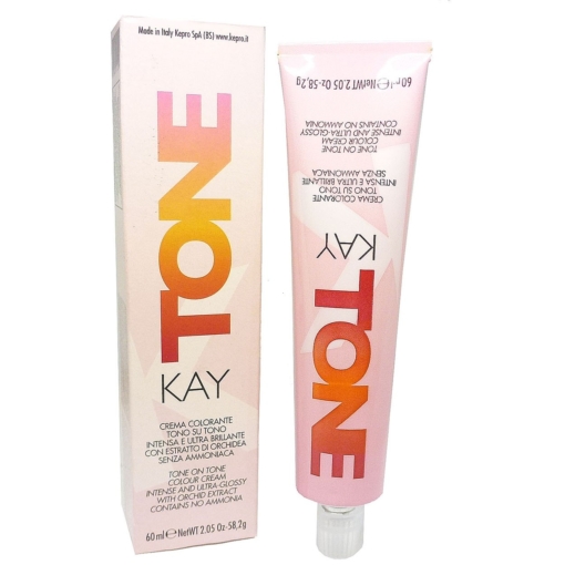 Kepro Kay Tone Colour Creme Haar Farbe Tönung ohne Ammoniak 60ml Farb Auswahl - 08,4 Light Blonde Copper / Hellblond Kupfer