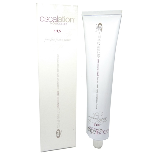 Lisap Escalation Nowcolor Haar Farbe Creme Permanent 100ml - 06/4 Dark Blonde Mahogany / Dunkelblond Mahagoni