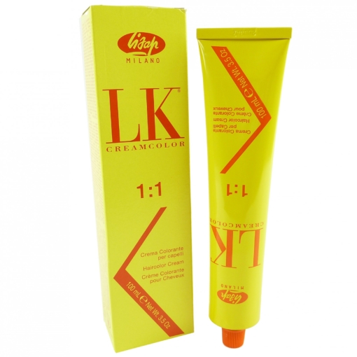 Lisap LK Cream Color Haircolor Coloration Haar Farbe Creme permanent 100ml - 07/566 Tropical Red / Tropisch Rot