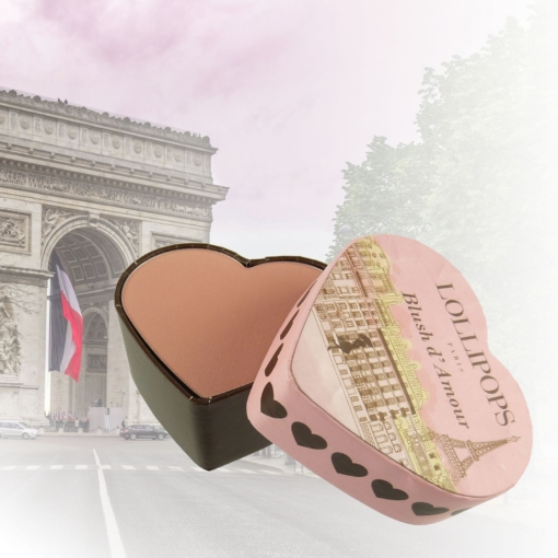 Lollipops Paris Blush d‘Amour - B03 Blush Rose - Kompakt Puder Rouge Make Up 9g
