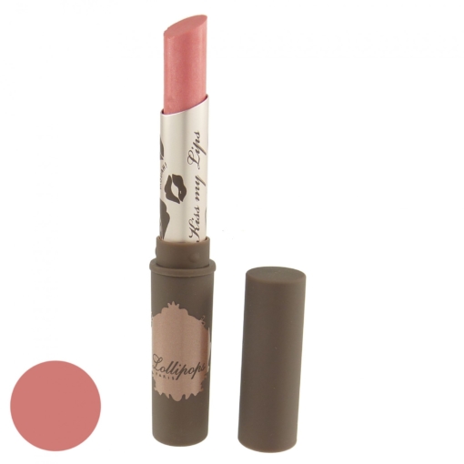 Lollipops Paris Kiss my Lips Glossy Lipstick - Lippen Stift Farbe Make Up - 1,5g - 106 Girls wanna have Pink