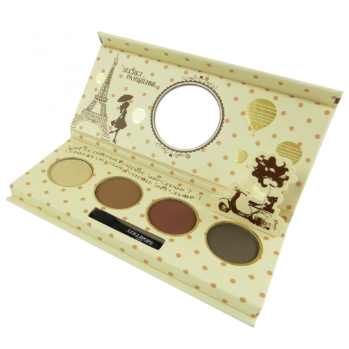 Lollipops Paris Palette Yeux - 4 Farben - Lidschatten Augen Eye Make Up - 7,2g - Nude Saint-Germain