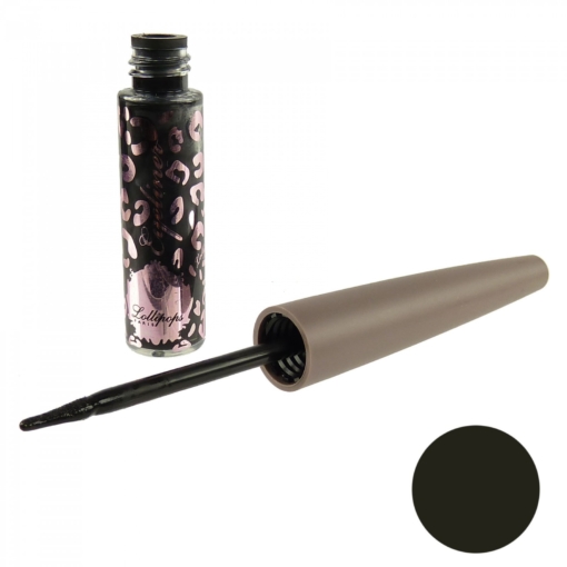 Lollipops liquid Eyeliner - 750 schwarz - Augen Make Up Stift Parabenfrei - 3ml