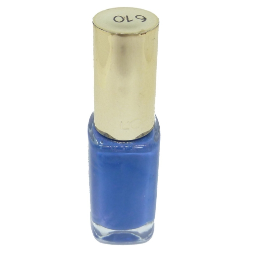 L'Oréal Paris Color Riche Le Vernis Top Coat Nagel Lack Farbe Maniküre 5ml - 610 Rebel Blue