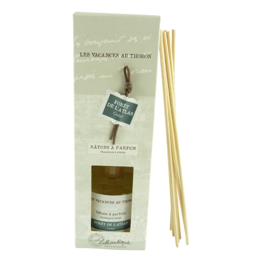 Lothantique Les Vacances au Thoron Fragrance Sticks Raum Duft Diffuser - 100ml - Foret de l´Atlas - Cedar