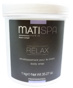 Matis Matispa Professional Relax Body Wrap Körper Haut Pflege Wellness 1000g
