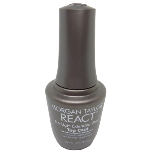 Morgan Taylor React No-Light Extended Wear Top Coat Nagel Lack Maniküre 15ml