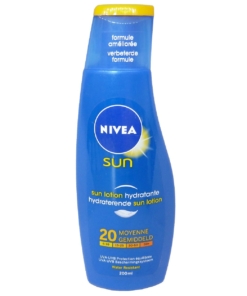 Nivea Sun Hydrating Sun Lotion SPF 20 wasserfest UVA UVB Sonnen Schutz 200ml