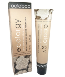 Oolaboo Ecolorgy Semi Permanente Haar Farbe Tönung Creme 100ml - 07.5 Mahogany Blonde / Mahagoni Blond