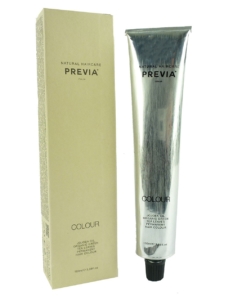 Previa Professional Colour Jojoba Oil + Green Tea Permanent Haar Farbe 100ml - 04,48 Medium Copper Pearl Brown / Mittel Kupfer Perlen Braun