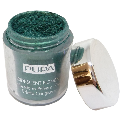 Pupa Iridescent Pigment Loose Powder Eyeshadow 003 green Lidschatten Puder 4g
