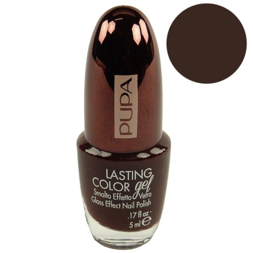 Pupa Lasting Color Gel Glass Effect Nail Polish 181 Burgundy Nagel Lack 5ml