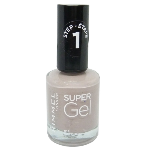 Rimmel London Super Gel Nagel Lack Farbe Maniküre Polish Make Up 12ml - 013 Bare Hug