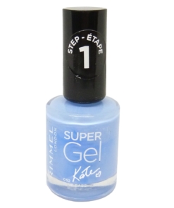 Rimmel London Super Gel Nagel Lack Farbe Maniküre Polish Make Up 12ml - 052 Blue Babe