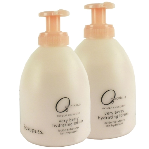 Scruples O2 Originals very berry hydrating lotion trockene Haut Pflege 2x250ml