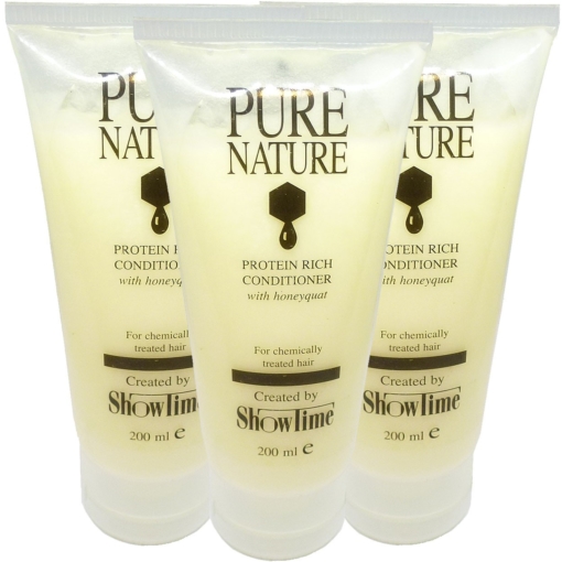 Showtime Pure Nature Protein Rich Conditioner Honig Haar Multipack 3x200ml