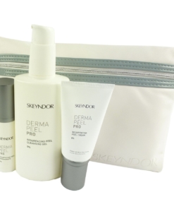 Skeyndor Kit Dermapeel Pro Cream - Haut Pflege Reinigung Geschenk Set + Tasche