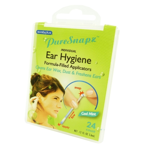 SwabPlus Pure Snapz Ear Hygiene Ohr Pflege Reinigung Reise Multipack - 1-Pack