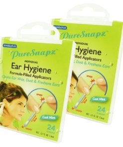 SwabPlus Pure Snapz Ear Hygiene Ohr Pflege Reinigung Reise Multipack - 2-Pack