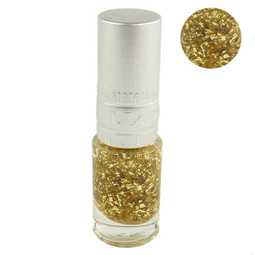 T. LeClerc PARIS 1881 Enamel Chic Chic Glitzer Nagel Lack Maniküre Gold 5ml