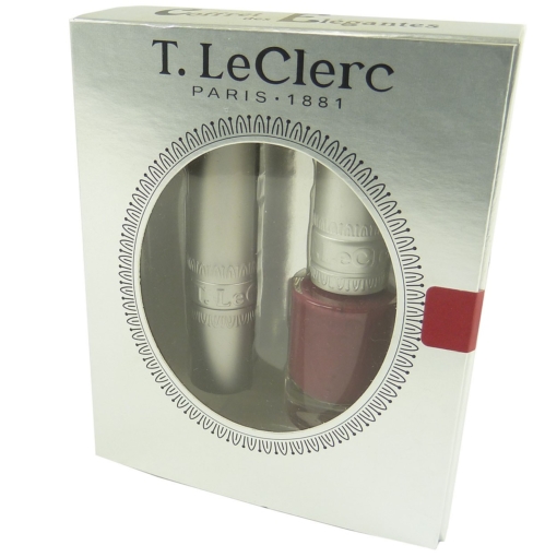 T. LeClerc PARIS 1881 Coffret des Elegantes Lippen Stift Nagel Lack Set - Rose Gourmande