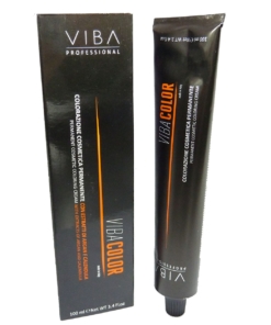 Viba Professional Viba Color Permanent Cosmetic Coloring Cream Haar Farbe 100ml - 02 Darkest Natural Brown