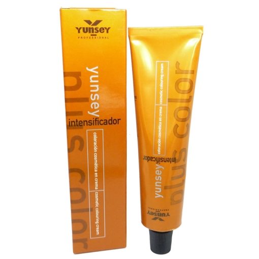 Yunsey Farbverstärker Haar Farbe Coloration Creme Permanent 60ml - 0/43 Orange / Orange
