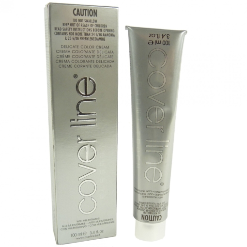 Cover Line Delicate Haar Farbe Coloration Permanent Creme 100ml - 06.00 / 6NN Intense Nat. Dark Blonde