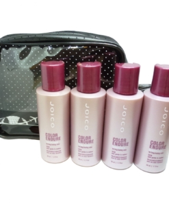 JOICO Color Endure Conditioner Set coloriertes Haar Pflege 4x50ml + Reise Tasche