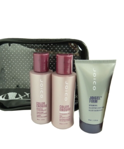 JOICO Reise Pflege Set coloriertes Haar Shampoo Conditioner Styling Gel