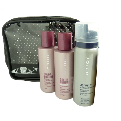 JOICO Reise Pflege Set coloriertes Haar Shampoo Conditioner Haarschaum